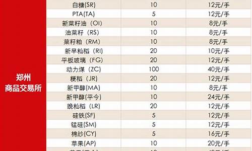 期货手续费一览表(先锋期货手续费一览表)_https://www.jianghaiboli.com_恒指期货_第1张