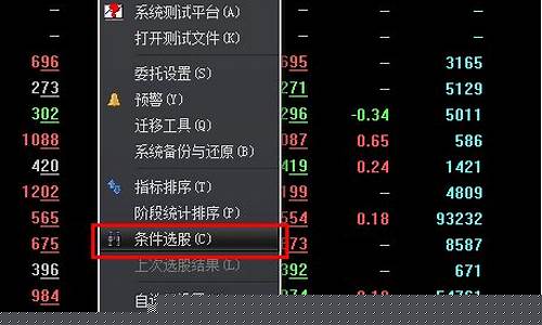 条件选股软件(条件选股软件哪个最好用)_https://www.jianghaiboli.com_恒指期货_第1张