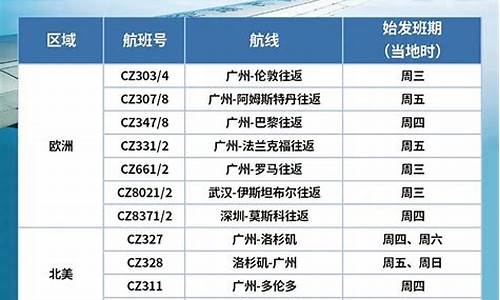 南方航空时间表(南方航空座位图)_https://www.jianghaiboli.com_恒指期货_第1张
