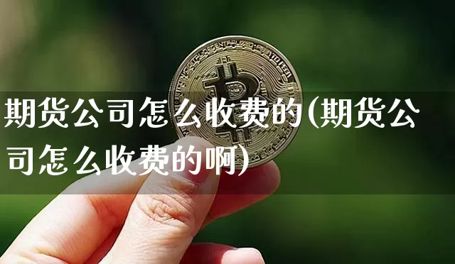 期货公司怎么收费的(期货公司怎么收费的啊)_https://www.jianghaiboli.com_外盘期货_第1张