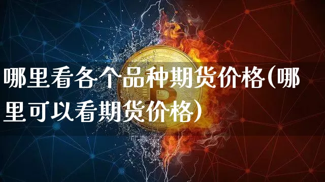 哪里看各个品种期货价格(哪里可以看期货价格)_https://www.jianghaiboli.com_期货_第1张