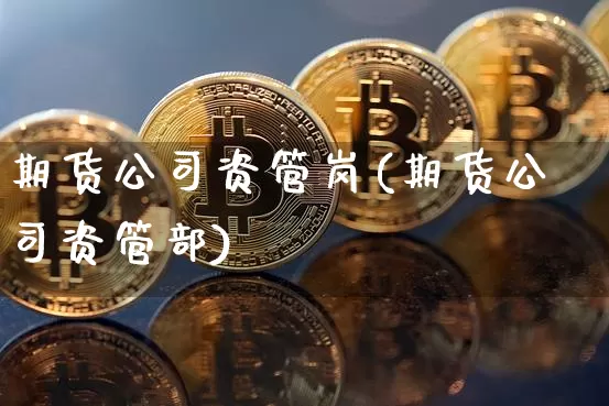 期货公司资管岗(期货公司资管部)_https://www.jianghaiboli.com_外盘期货_第1张
