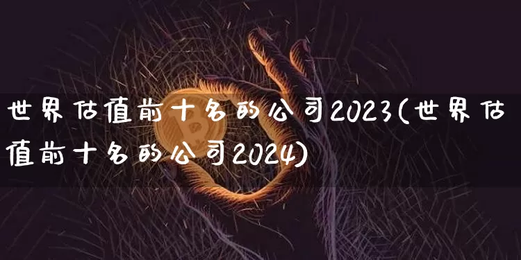 世界估值前十名的公司2023(世界估值前十名的公司2024)_https://www.jianghaiboli.com_期货_第1张