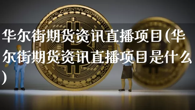 华尔街期货资讯直播项目(华尔街期货资讯直播项目是什么)_https://www.jianghaiboli.com_期货_第1张