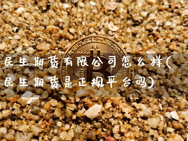 民生期货有限公司怎么样(民生期货是正规平台吗)_https://www.jianghaiboli.com_原油期货_第1张
