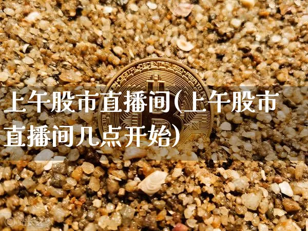 上午股市直播间(上午股市直播间几点开始)_https://www.jianghaiboli.com_原油期货_第1张