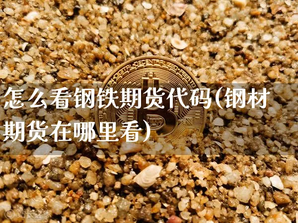 怎么看钢铁期货代码(钢材期货在哪里看)_https://www.jianghaiboli.com_外盘期货_第1张