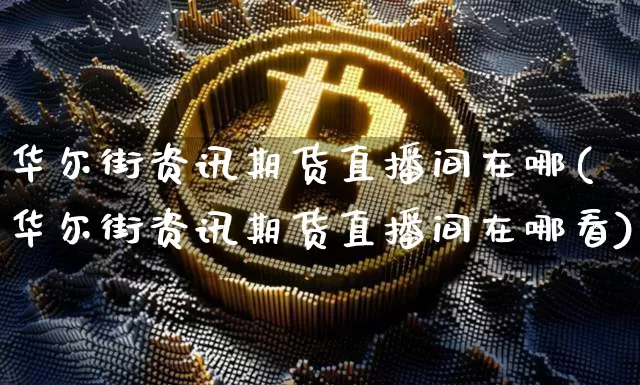 华尔街资讯期货直播间在哪(华尔街资讯期货直播间在哪看)_https://www.jianghaiboli.com_原油期货_第1张
