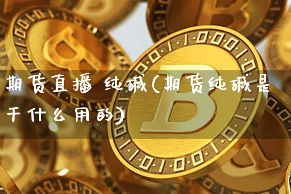 期货直播 纯碱(期货纯碱是干什么用的)_https://www.jianghaiboli.com_原油期货_第1张