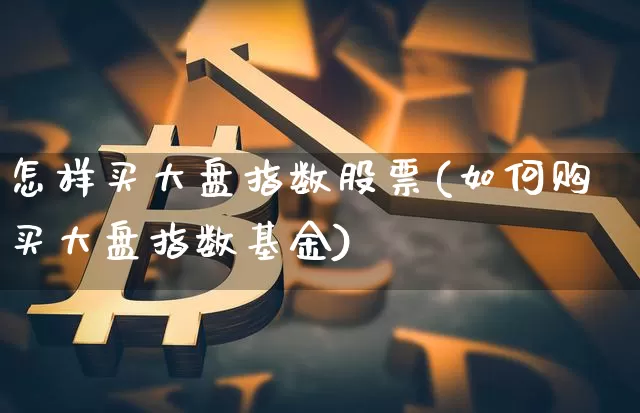 怎样买大盘指数股票(如何购买大盘指数基金)_https://www.jianghaiboli.com_原油期货_第1张
