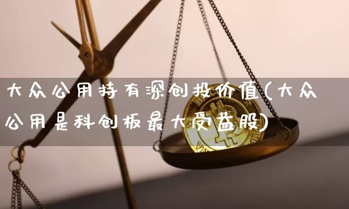 大众公用持有深创投价值(大众公用是科创板最大受益股)_https://www.jianghaiboli.com_黄金期货_第1张