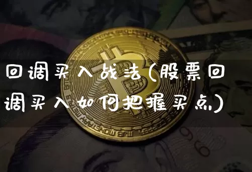 回调买入战法(股票回调买入如何把握买点)_https://www.jianghaiboli.com_原油期货_第1张