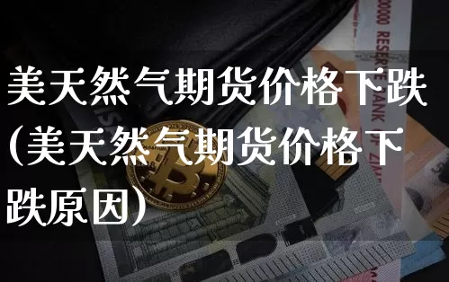 美天然气期货价格下跌(美天然气期货价格下跌原因)_https://www.jianghaiboli.com_外盘期货_第1张