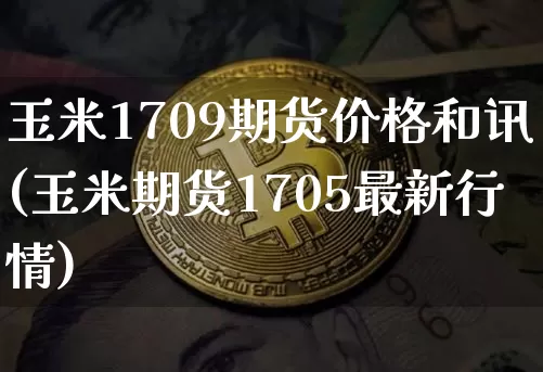 玉米1709期货价格和讯(玉米期货1705最新行情)_https://www.jianghaiboli.com_外盘期货_第1张