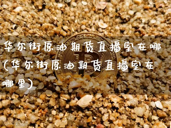 华尔街原油期货直播室在哪(华尔街原油期货直播室在哪里)_https://www.jianghaiboli.com_期货_第1张